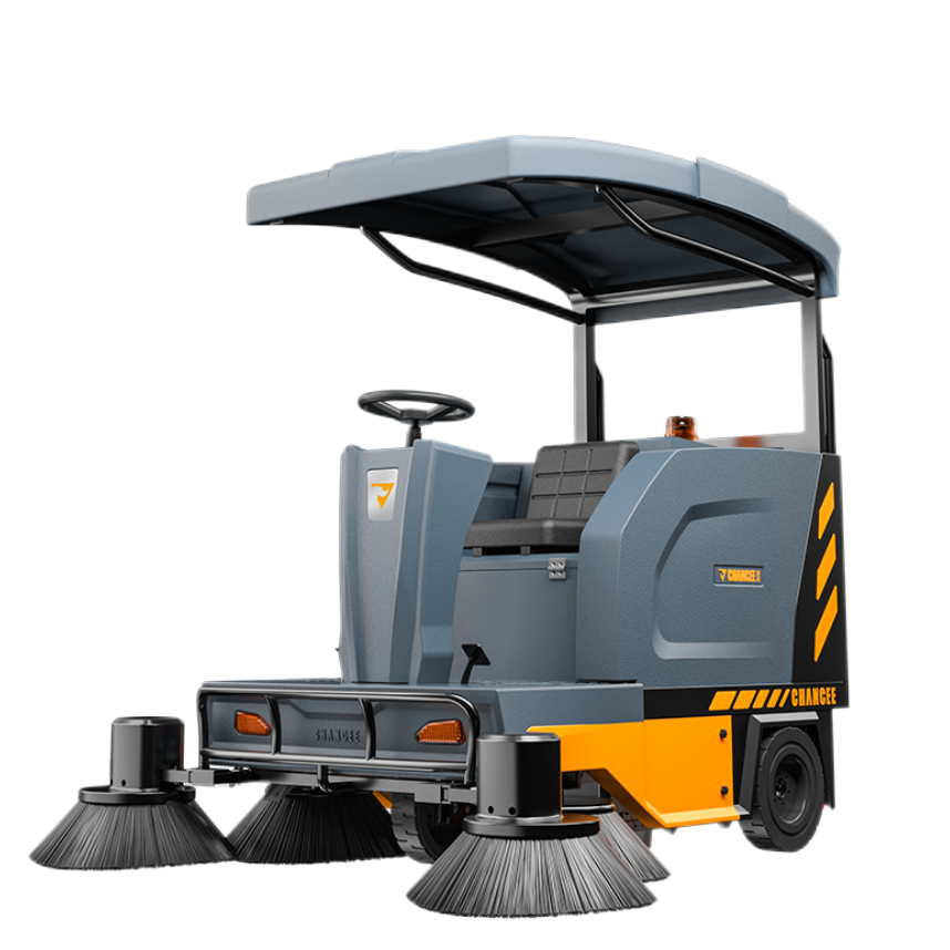 commercial ride on floor sweepers