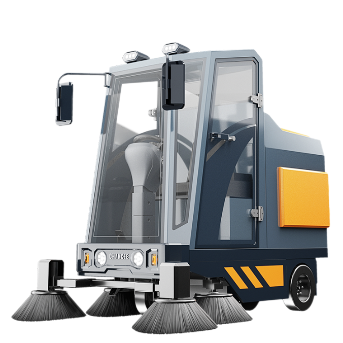 Ride-On Floor Sweepers for Manufacturing
