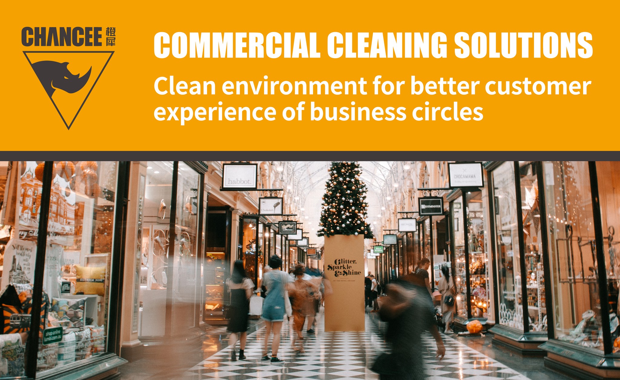 chancee commercial cleaning solution