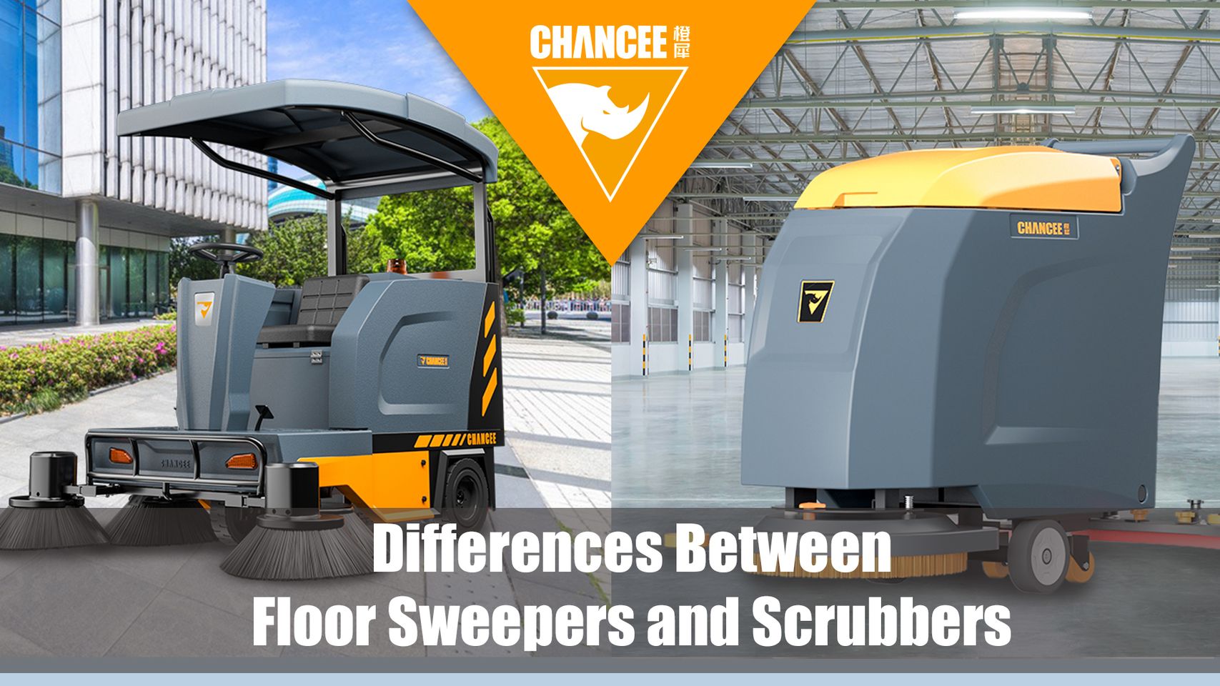 Floor Sweepers and Floor Scrubber in cleaning